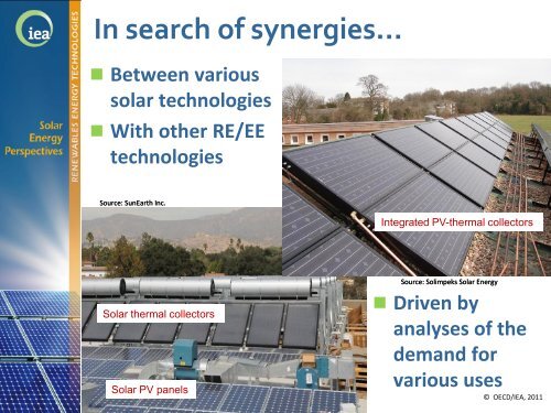 Progress with Renewable Energy Roadmaps - IEA