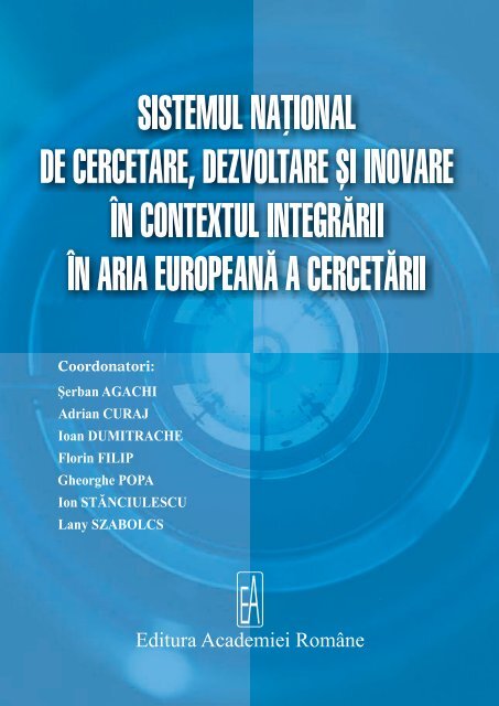 Sistemul NaÄ¹Åional de Cercetare, Dezvoltare Ä¹Å¸i Inovare ÄÅ½n ... - IFA