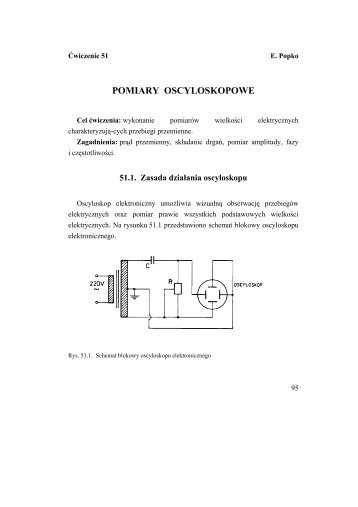 Pomiary oscyloskopowe (E. Popko)
