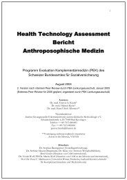 Health Technology Assessment Bericht ... - IFAEMM