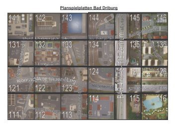 Planspielplatten Bad Driburg
