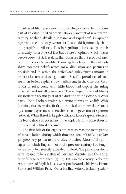 Hayek's The Constitution of Liberty - Institute of Economic Affairs