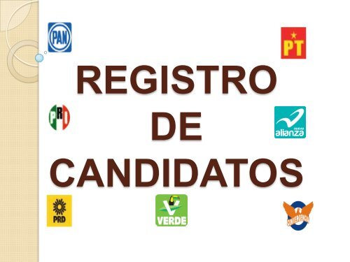 Registro de Candidatos - Instituto Electoral del Distrito Federal