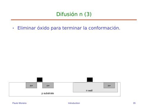 IntroducciÃ³n a la fabricaciÃ³n de Circuitos Integrados - Escuela de ...