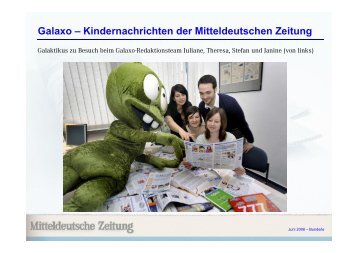 Galaxo â Kindernachrichten der Mitteldeutschen Zeitung