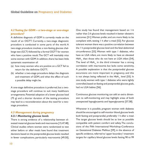 Global guideline on pregnancy and diabetes - International ...