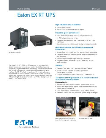 Eaton EX RT UPS - Ieeco.net