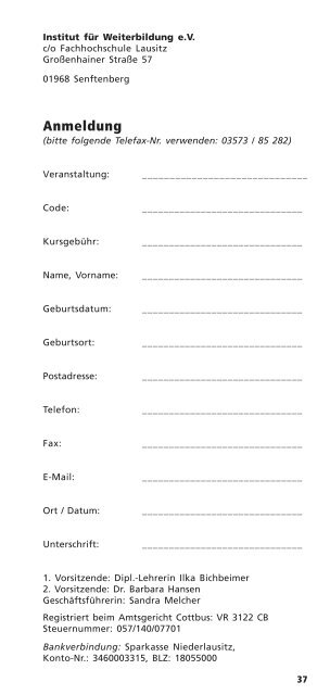 Sommersemester 2008 - IfW