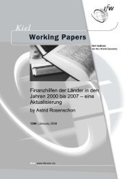 Finanzhilfen der Länder in den Jahren 2000 bis 2007 - Institut für ...