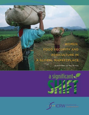 Women, Food Security and Agriculture in a Global ... - ReliefWeb