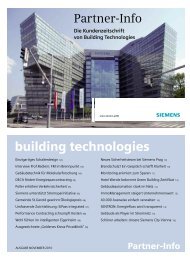 Kundenmagazin Partner Info November 2010 - Siemens