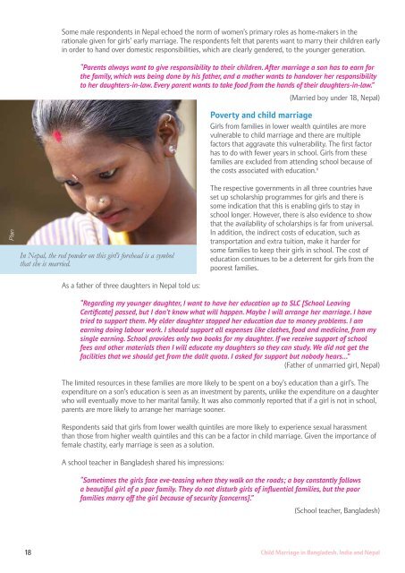 Asia Child Marriage Initiative: Summary of Research in ... - ICRW