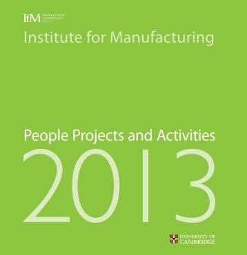 Download here - Institute for Manufacturing - University of Cambridge