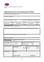 IFAGG membership application