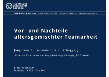Download der Präsentation (PDF, 510 KB) - Initiative Gesundheit ...