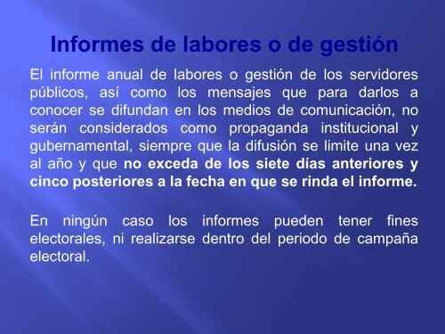 Actos anticipados de precampaÃ±a y de campaÃ±a - Instituto Electoral ...