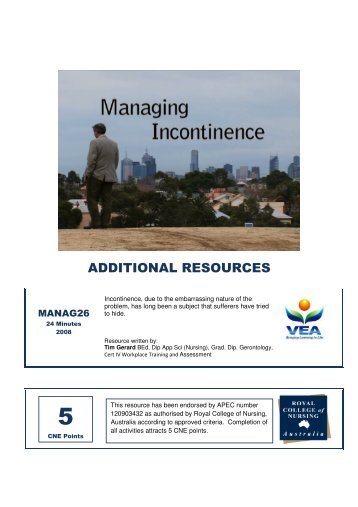 ADDITIONAL RESOURCES - VEA