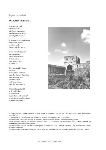 Heft 2 (2005) - Interessengemeinschaft deutschsprachiger Autoren eV