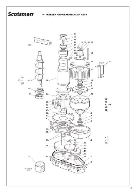 Spare Parts Catalogue MF30 - Scotsman Ice Systems