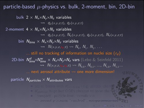 1cm Particle-based simulations as a tool for ... - Faculty of Physics