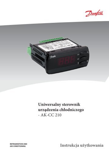 AK-CC 210 Instrukcja uÅ¼ytkowania - Iglotech