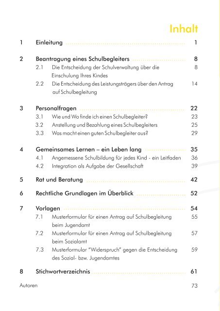 Elternratgeber Schulbegleitung in ThÃ¼ringen (PDF) - Die IBS GmbH