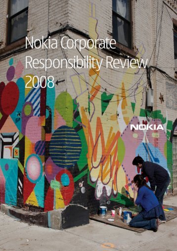 Nokia Corporate Responsibility Review 2008