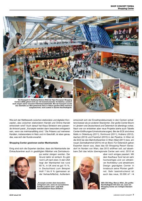 Shopping Center: Die nächste Generation - Shop Consult by Umdasch