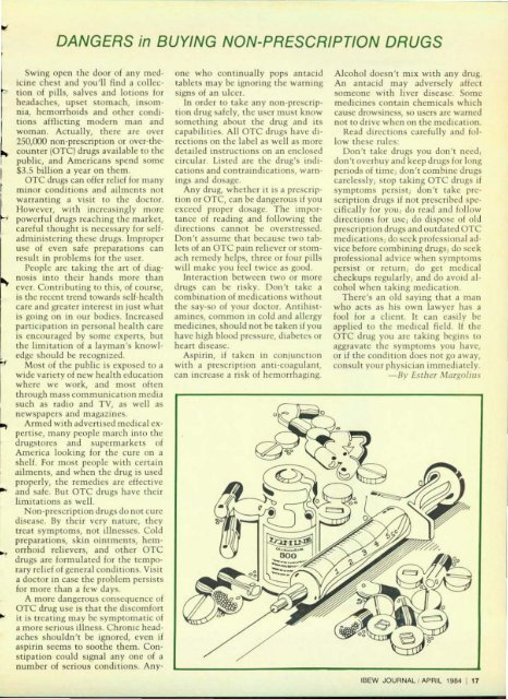 1984-04 April IBEW Journal.pdf - International Brotherhood of ...