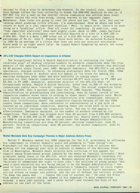 1984-02 February IBEW Journal.pdf - International Brotherhood of ...