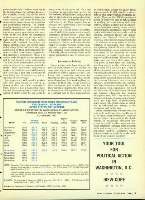 1984-02 February IBEW Journal.pdf - International Brotherhood of ...