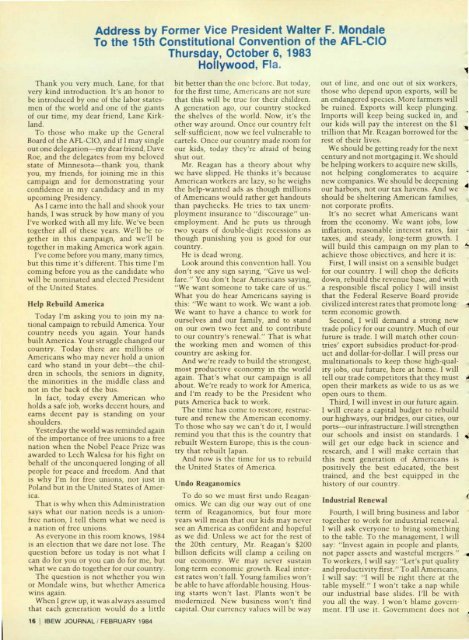 1984-02 February IBEW Journal.pdf - International Brotherhood of ...