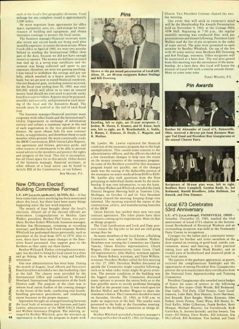 1984-02 February IBEW Journal.pdf - International Brotherhood of ...