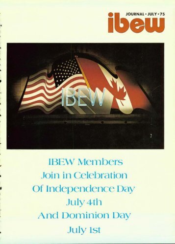 1975-07 July IBEW Journal.pdf - International Brotherhood of ...