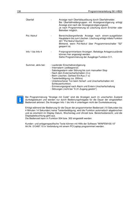 Einbruchmelderzentrale 561-HB48 - IGS-Industrielle ...