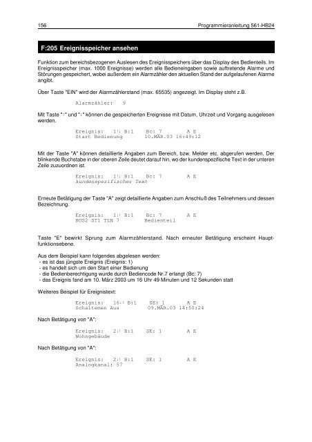 Einbruchmelderzentrale 561-HB48 - IGS-Industrielle ...