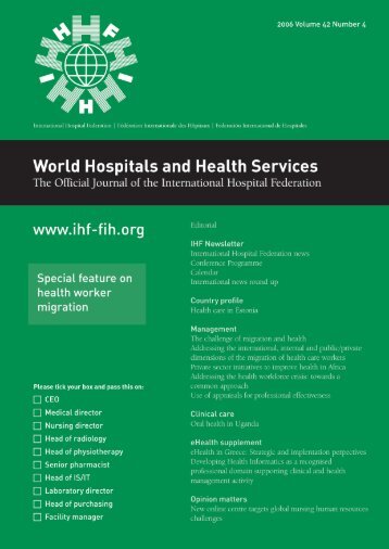 World Hospitals and Health Services - International Hospital ...