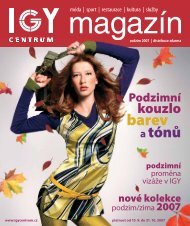 Zobrazit magazín v pdf - IGY Centrum České Budějovice