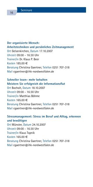 II/2007 Investieren Sie in Ihre Zukunft! - IHK Bildung