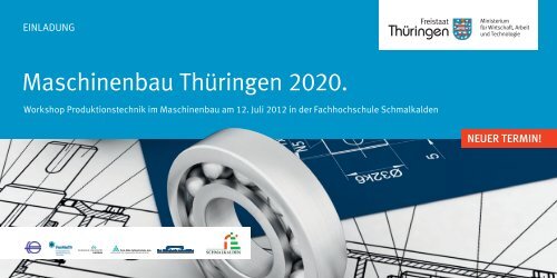 Maschinenbau ThÃ¼ringen 2020. - Freistaat ThÃ¼ringen