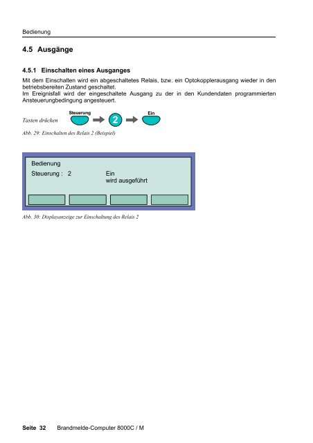 Brandmeldecomputer 8000C und 8000M - IGS-Industrielle ...