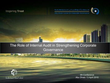 The role of Internal audit in strengthening corporate governance.pdf