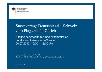 Staatsvertrag Deutschland – Schweiz zum Flugverkehr Zürich