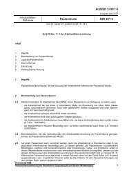 Arbeitsstätten-Richtlinie - Pausenräume - ASR 29/1-4