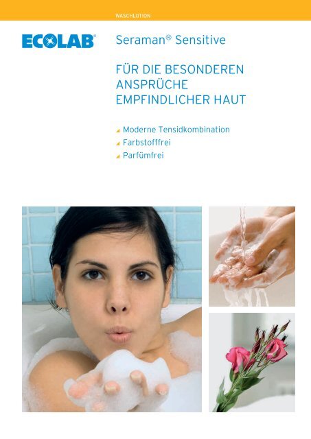 Seraman sensitive Produktblatt - Hygienepartner24.de