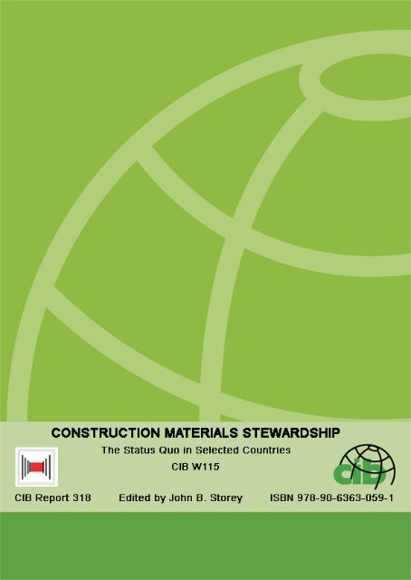 W115: Construction Materials Stewardship - Test Input