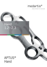 Hand 1.2 - 2.3 APTUS® Hand - Medartis