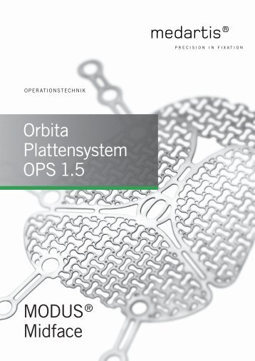 OPS 1.5 Orbita Plattensystem - OP-TECHNIK (1MB) - Medartis