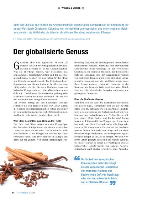 Ausgabe 4/2013 - Schoellerbank