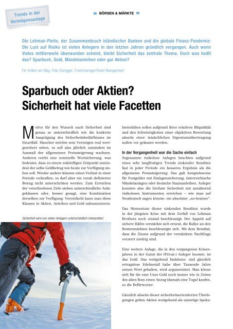 Ausgabe 4/2013 - Schoellerbank